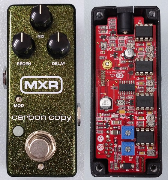 MXR M299 CARBON COPY MINI ANALOG DELAY 解析