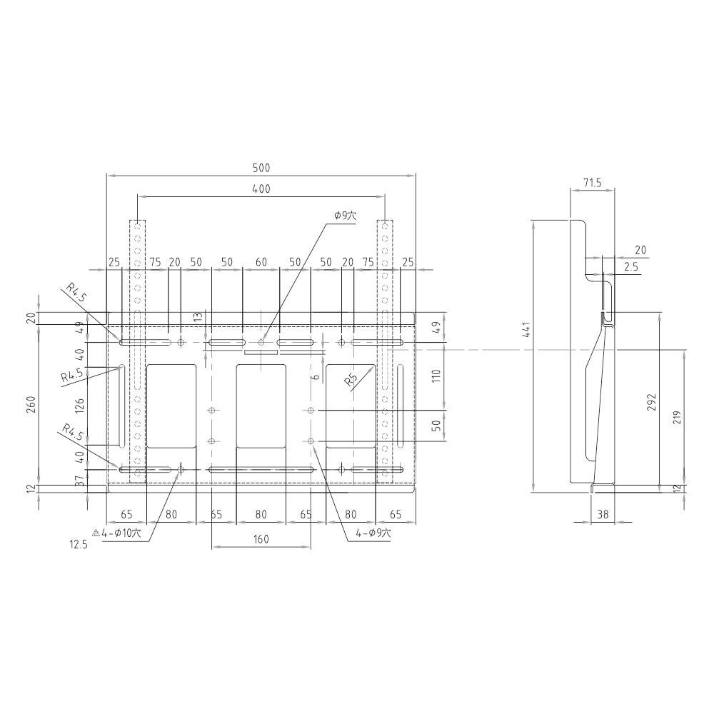 ハヤミ工産 角度固定 壁掛け金具 HAMILEX ハミレックス MH-651の購入は