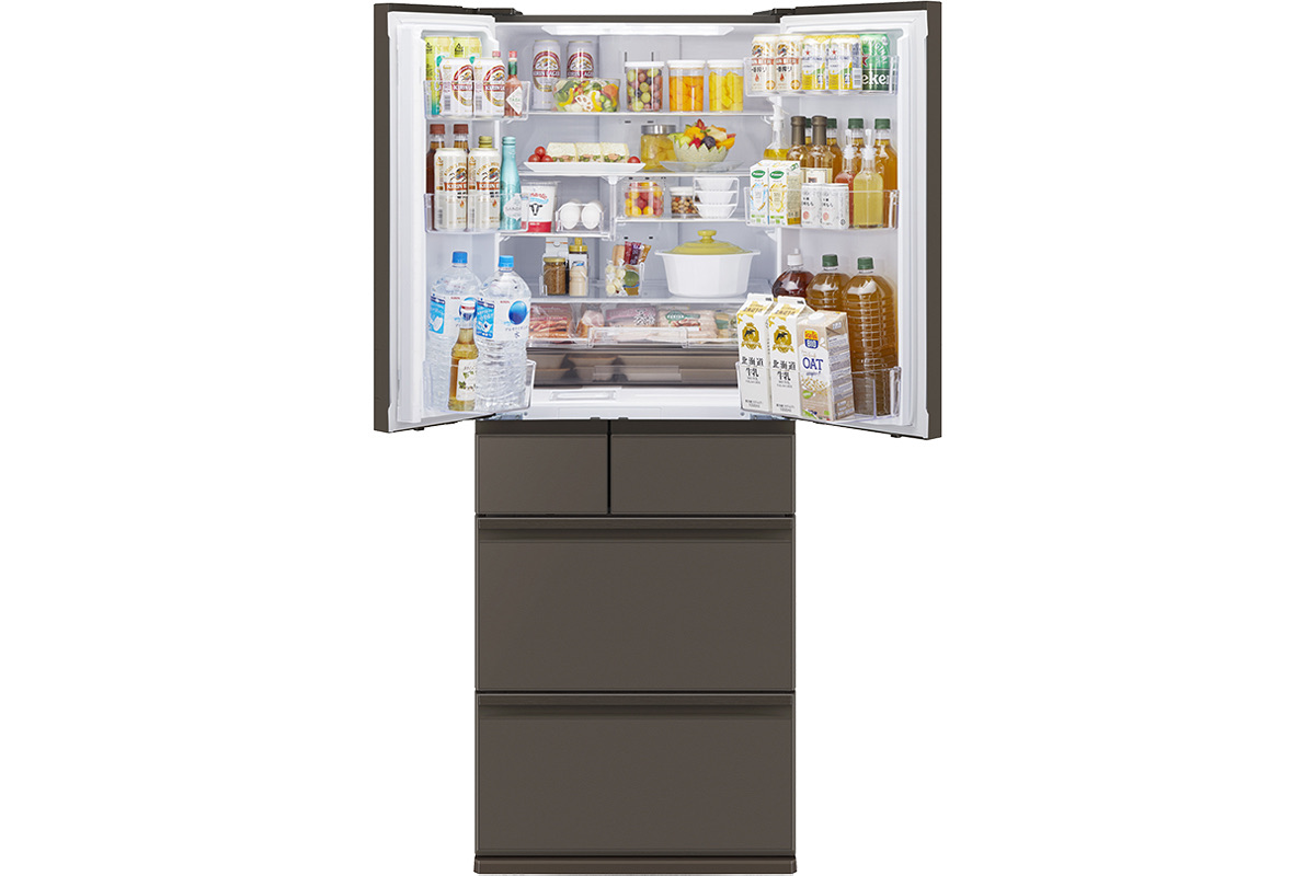 三菱の冷蔵庫、面倒な整理整頓をしやすいように進化 - 家電 Watch