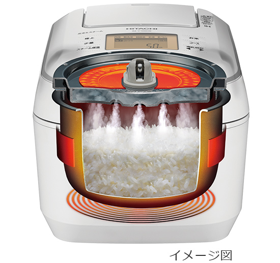 ひーさん】2024製 HITACHI RZ-V100M 炊飯器 IH ひーさん】2024製