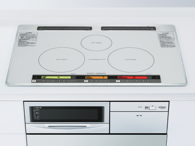 IHクッキングヒーター：日立の家電品