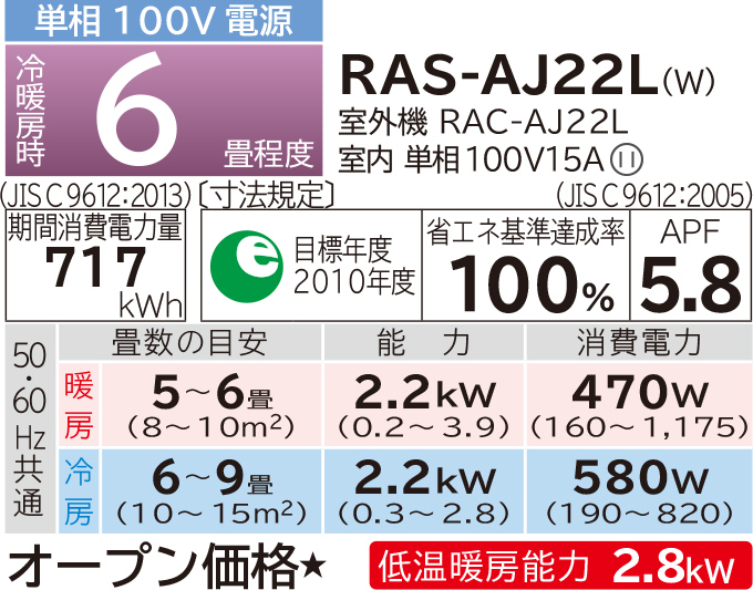 ルームエアコン AJシリーズ ： 住宅設備用エアコン ： 日立グローバル