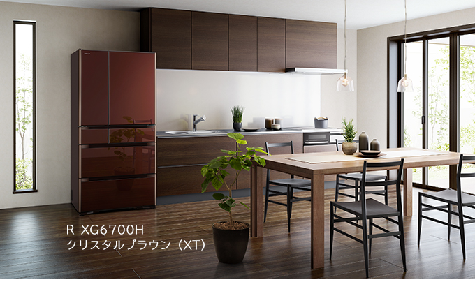 特長：デザイン／使いやすさ： 冷蔵庫 ： 日立の家電品