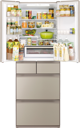 KXタイプ R-KX50N ： 冷蔵庫 ： 日立の家電品