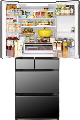 HXタイプ R-HX60N ： 冷蔵庫 ： 日立の家電品