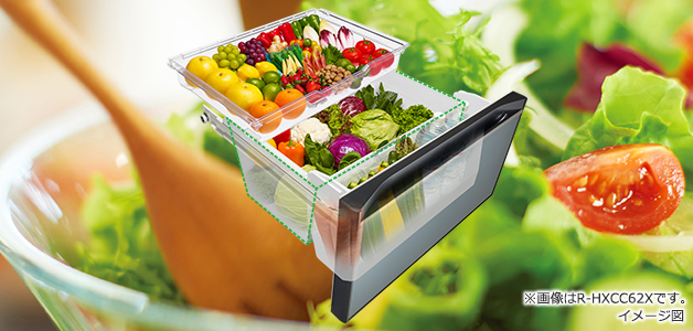 HXCタイプ R-HXC62X ： 冷蔵庫 ： 日立の家電品