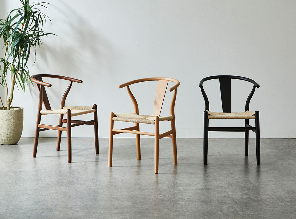 チェア単品 ペーパーコード座面の北欧風デザインチェア RC-601 ※1脚入