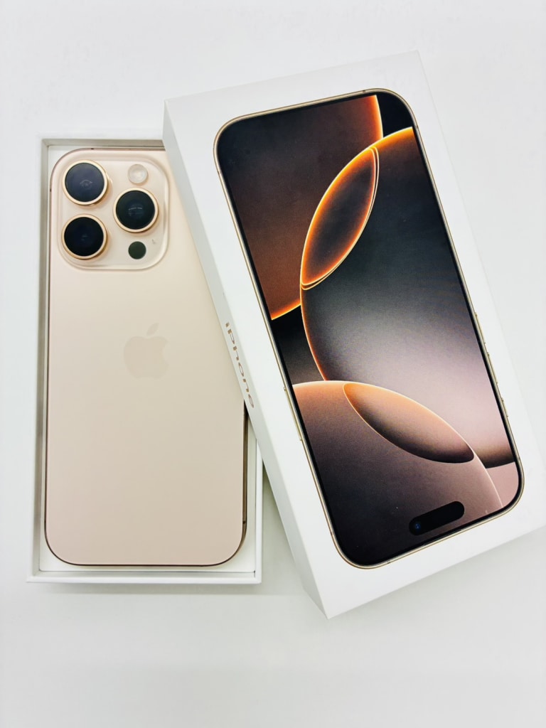 仙台店｜iPhone買取｜SIMロック解除(Softbank) iPhone16 Pro デザート