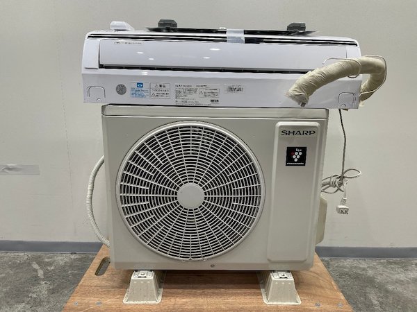 SHARP ルームエアコン室内機室外機セット AY-N25DH/AU-N25DHY 8畳用