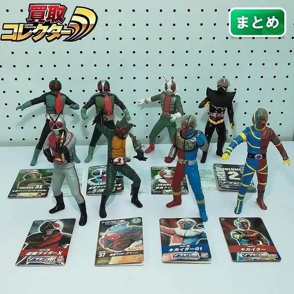 買取】バンダイ ソフビ魂 仮面ライダー旧1号(桜島版) 仮面ライダーV3