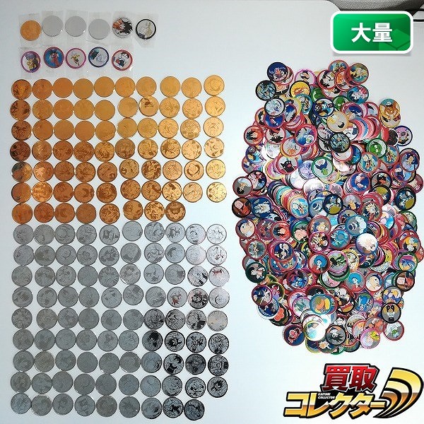 買取】ドラゴンボール めんこ メンコ まとめ 金 銀 他 未開封含む 計
