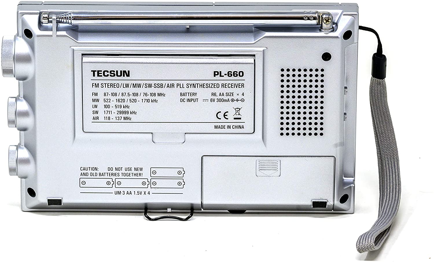 Tecsun PL660 AM FM SW Air SSB Synchronous Shortwave PL-660 Radio