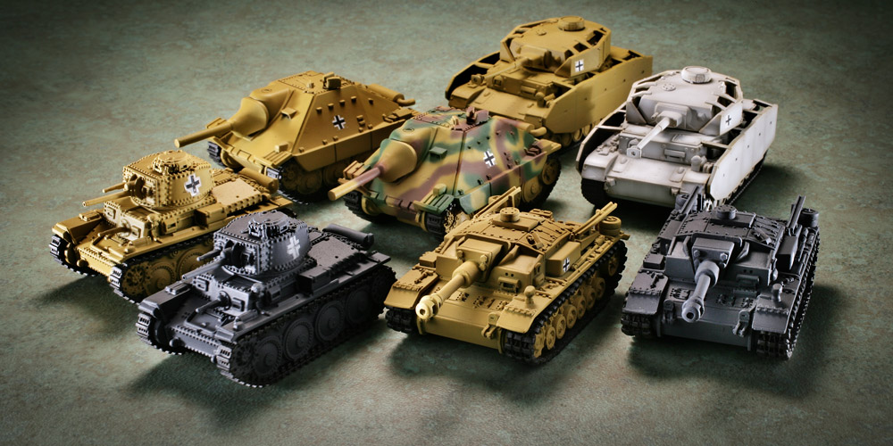 カプセルQミュージアム ワールドタンクデフォルメ ドイツ機甲師団編2