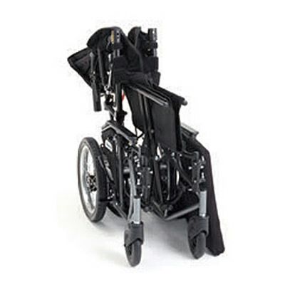 非課税】介助式 軽量 ティルト・リクライニング車椅子(CRT-WR) 小回り