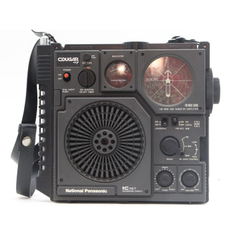 買取実績 |National panasonic クーガNo.7 RF-877 3バンド BCLラジオ