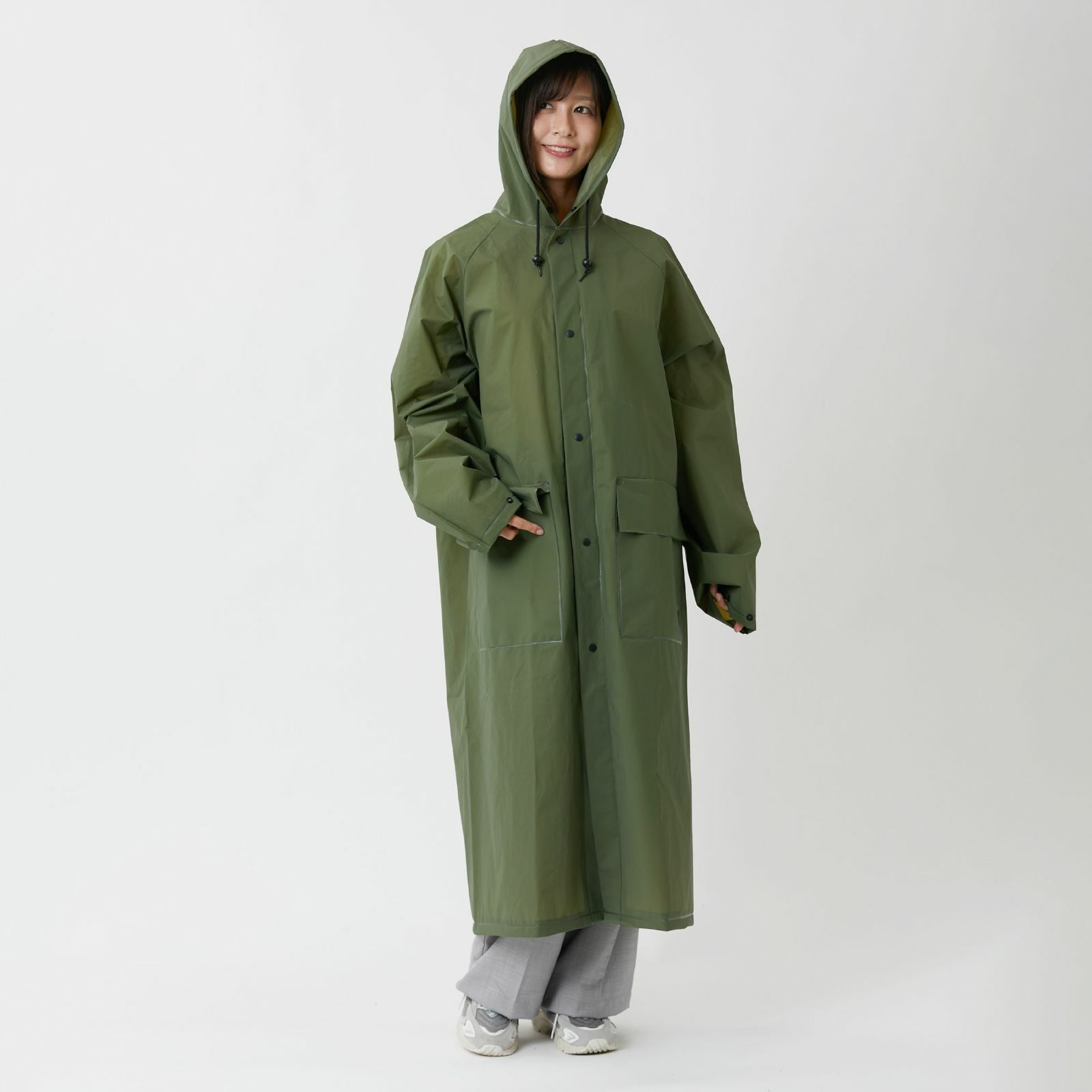 AH-303 EVAバッグインレインコート | レインコート レインポンチョ通販