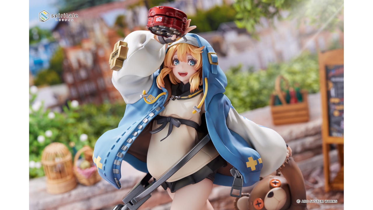 GGST』人気キャラ「ブリジット」のフィギュアが予約開始に。立ち絵を