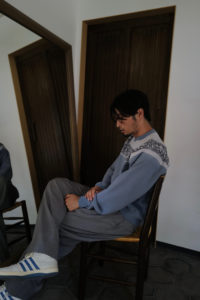 柿柄スウェット - 手記 ｜ 柿乃葉 / KAKINOHAHANARE