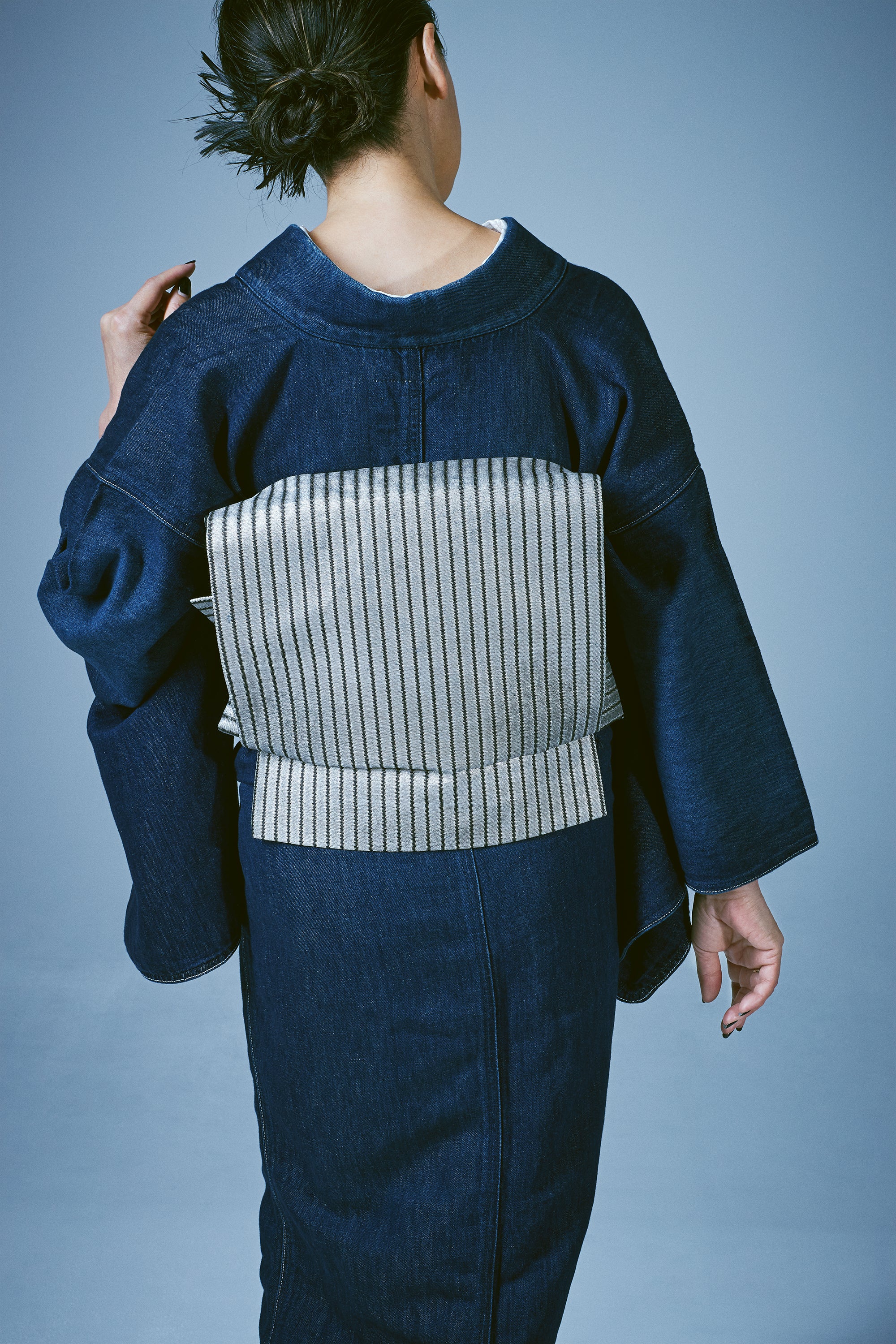 デニム着物｜綿麻 1YR｜レディース｜KAPUKI