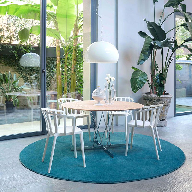 ヴィスカウントオブウッドラウンド130 天板：アッシュ｜Kartell