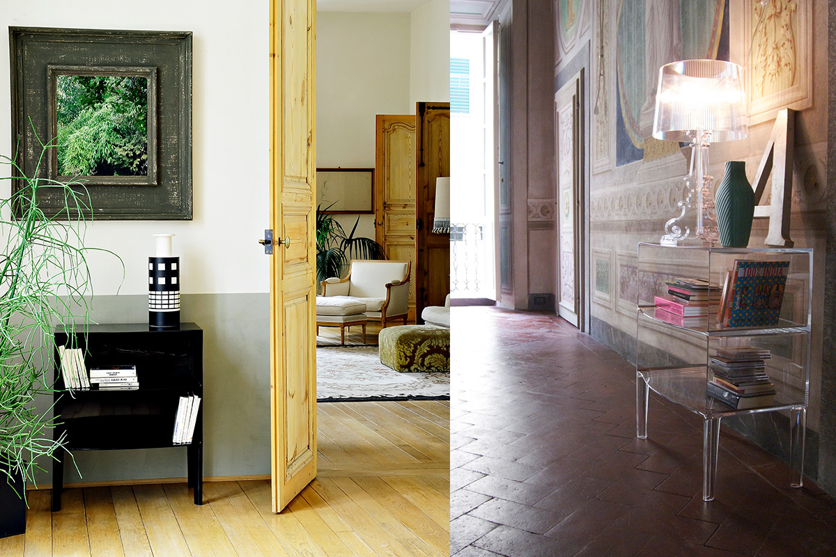 カルテル ゴーストバスター コンソールシェルフ 本棚 クリスタル