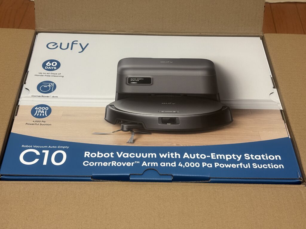 楽をしたくて Anker Eufy Robot Vacuum Auto-Empty C10 を購入 | かる