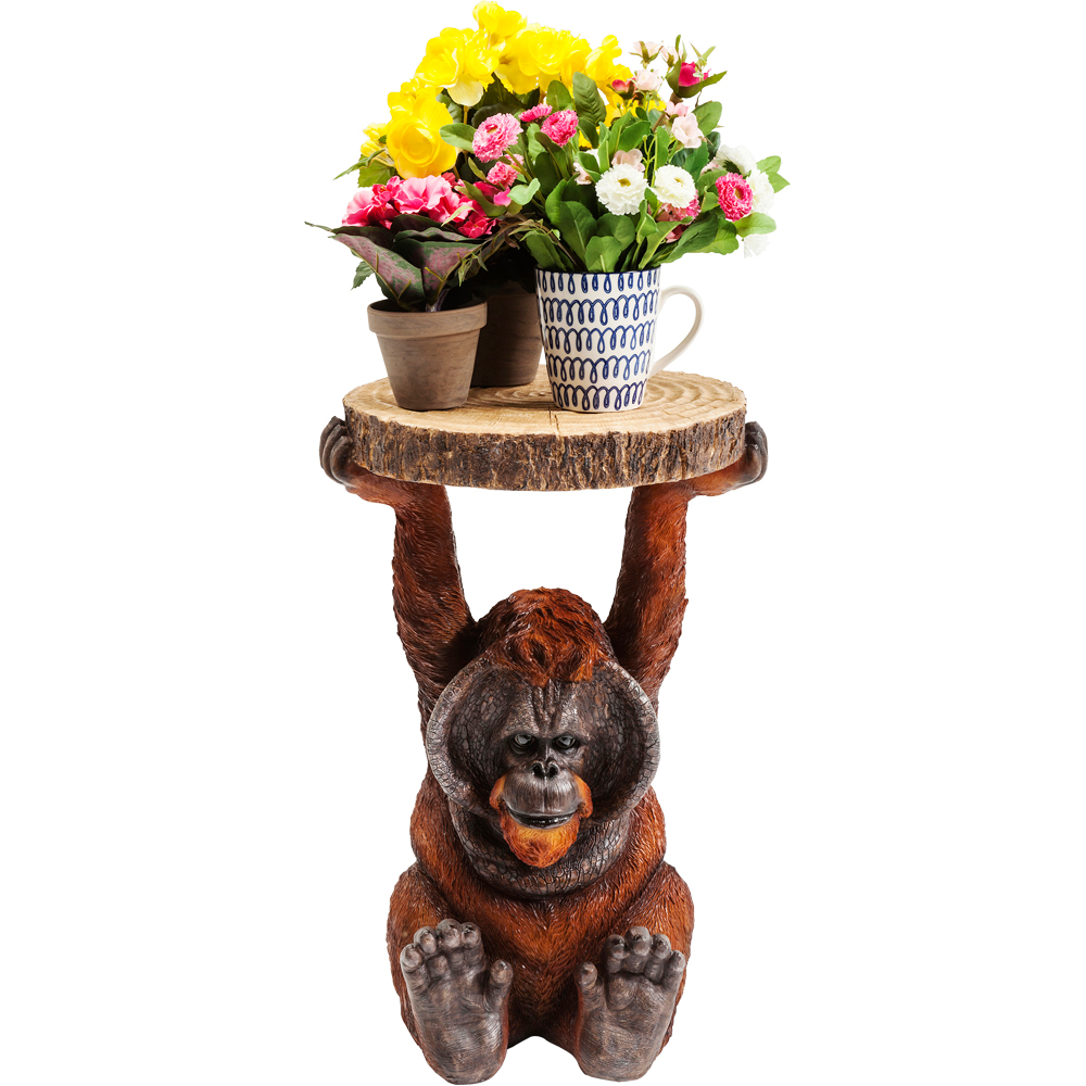 廃番】アニマルサイドテーブル オランウータン - サイドテーブルの通販