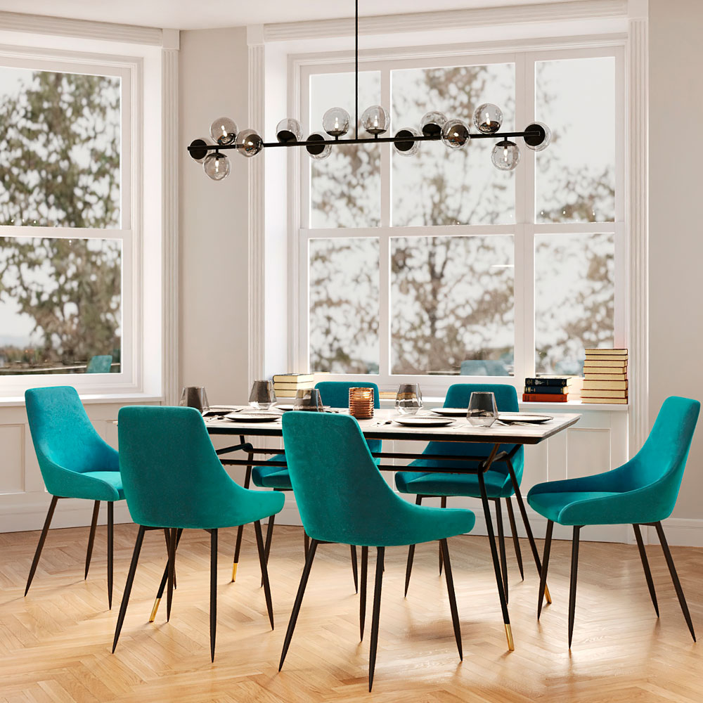 イーストサイド ブルーグリーン ダイニングチェア * - ダイニング