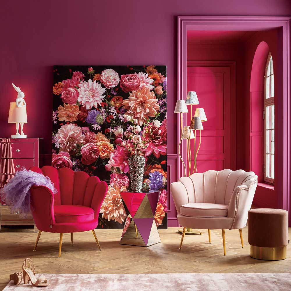 ウォーターリリー ローズ アームチェア - 1人掛けソファー