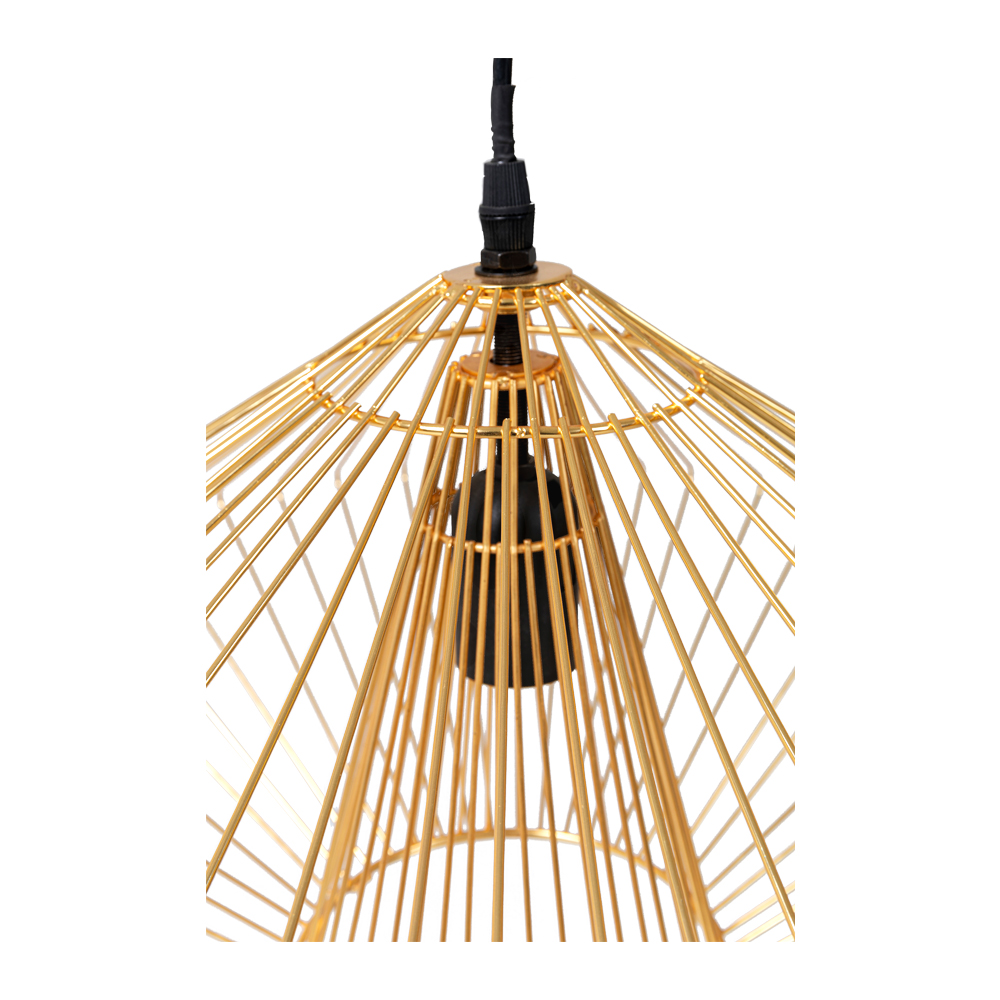 廃番】モードワイヤーラウンド ゴールド ペンダントランプ * ｜【KARE