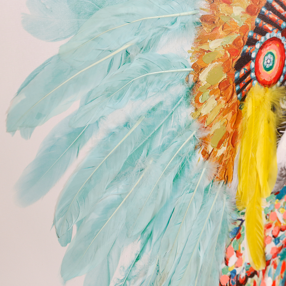 ヘッドドレスドッグ80×80cm キャンバスピクチャー ｜【KARE】ドイツの