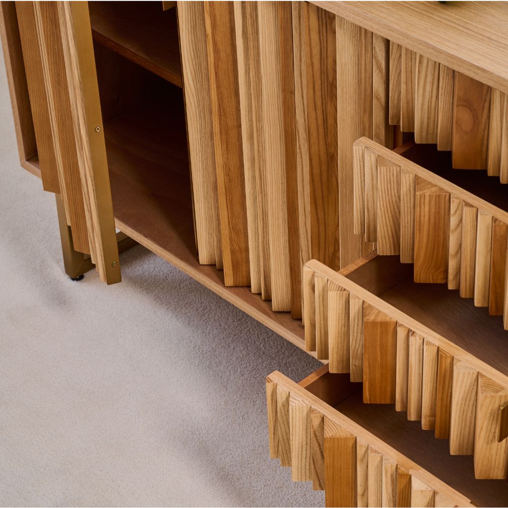 コンサーティーナ ネイチャー 146x40cm キャビネット/ サイドボード