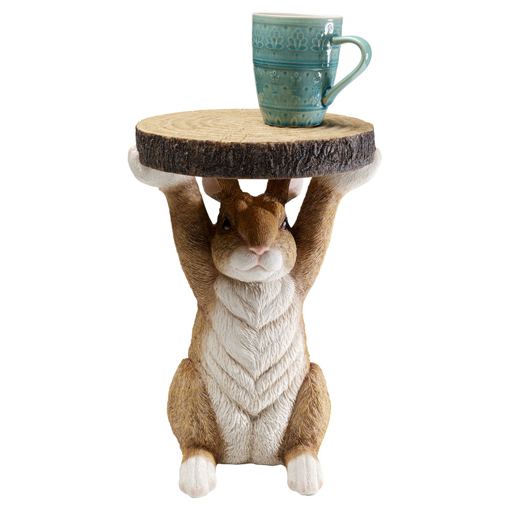 アニマルサイドテーブル ラビット - サイドテーブルの通販 ｜【KARE