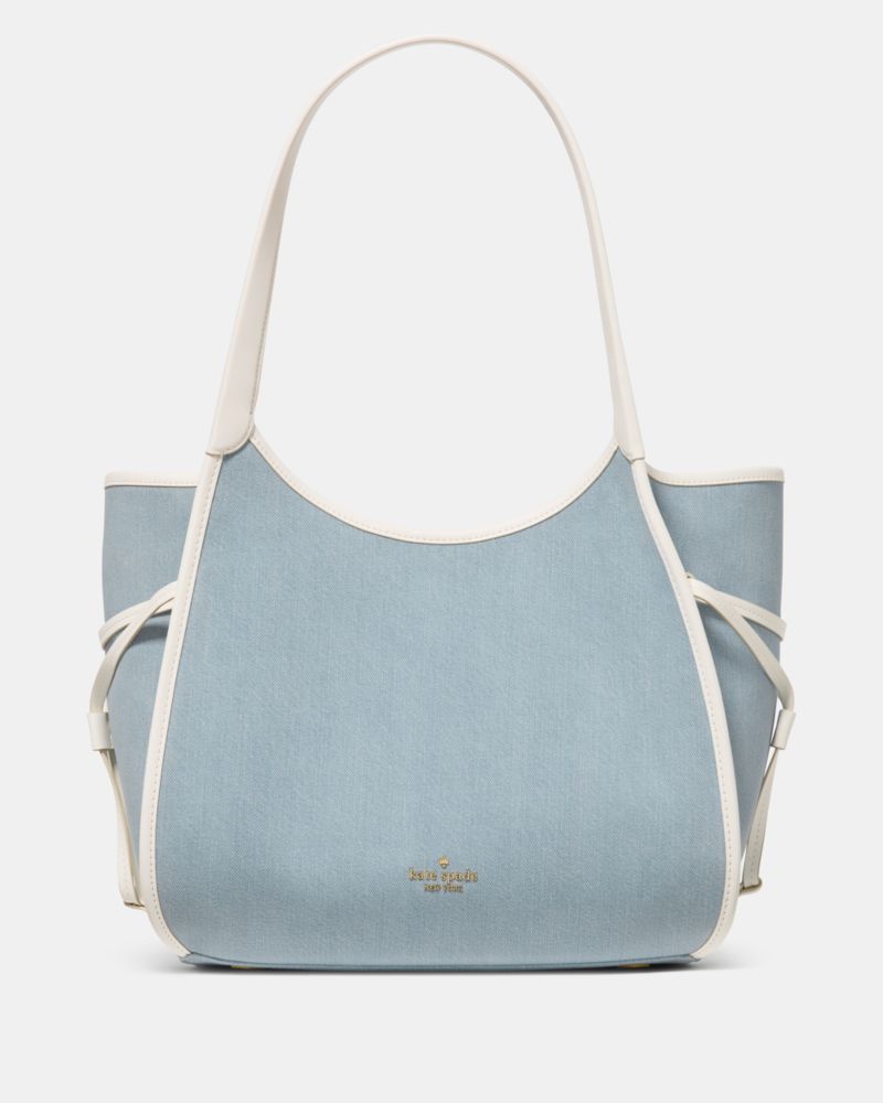 スタッシュ デニム ミディアム キャリーオール | トート | ケイト