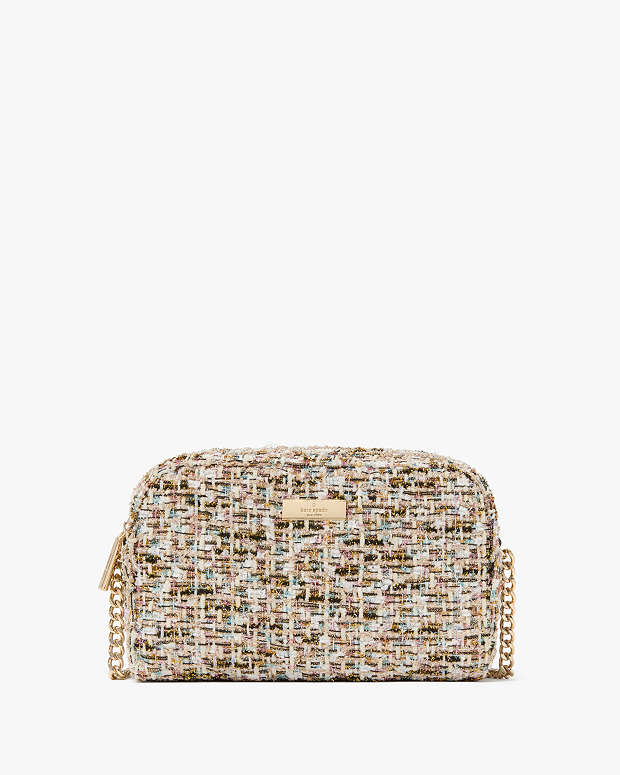 キャリー ティンセル ツイード ミニ カメラ バッグ | バッグ | ケイト