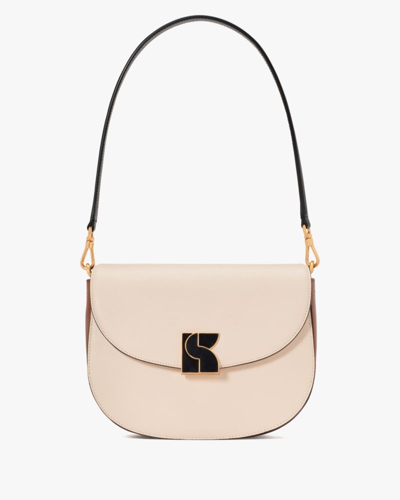 ケイト・スペード ダコタ カラーブロック ミディアム サドル バッグ