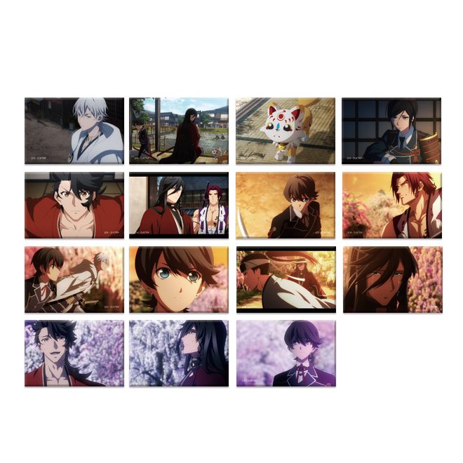 スクエア缶バッジコレクション 第十弾 - グッズ | アニメ『活撃 刀剣