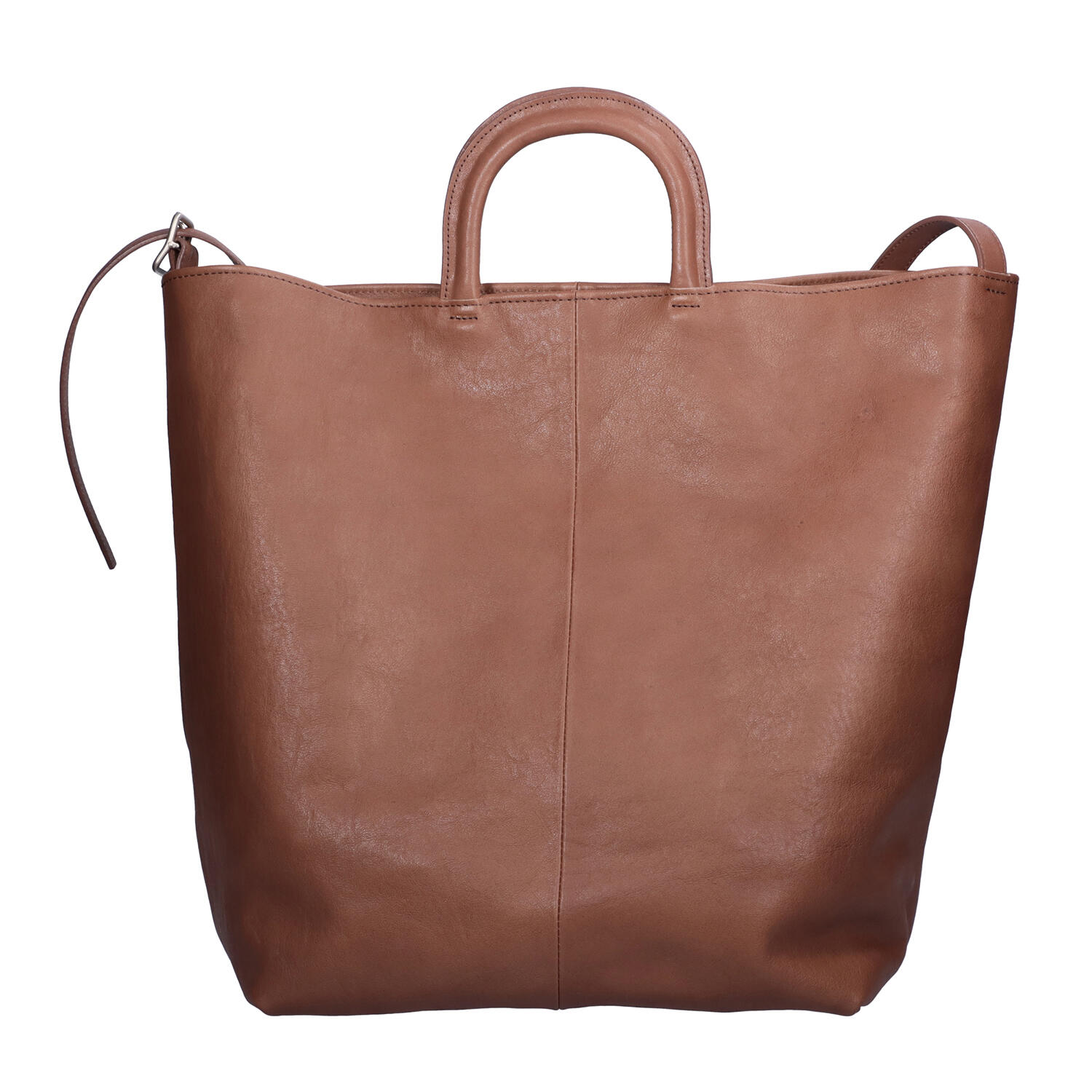 ヌメ革 牛革 ストラップ付き トートバッグ | 株式会社 DIECI-LABO