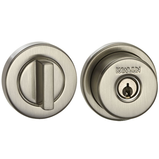 本締錠丸型簡易シリンダー錠セット (4-KLV3-N) | Products | KAWAJUN