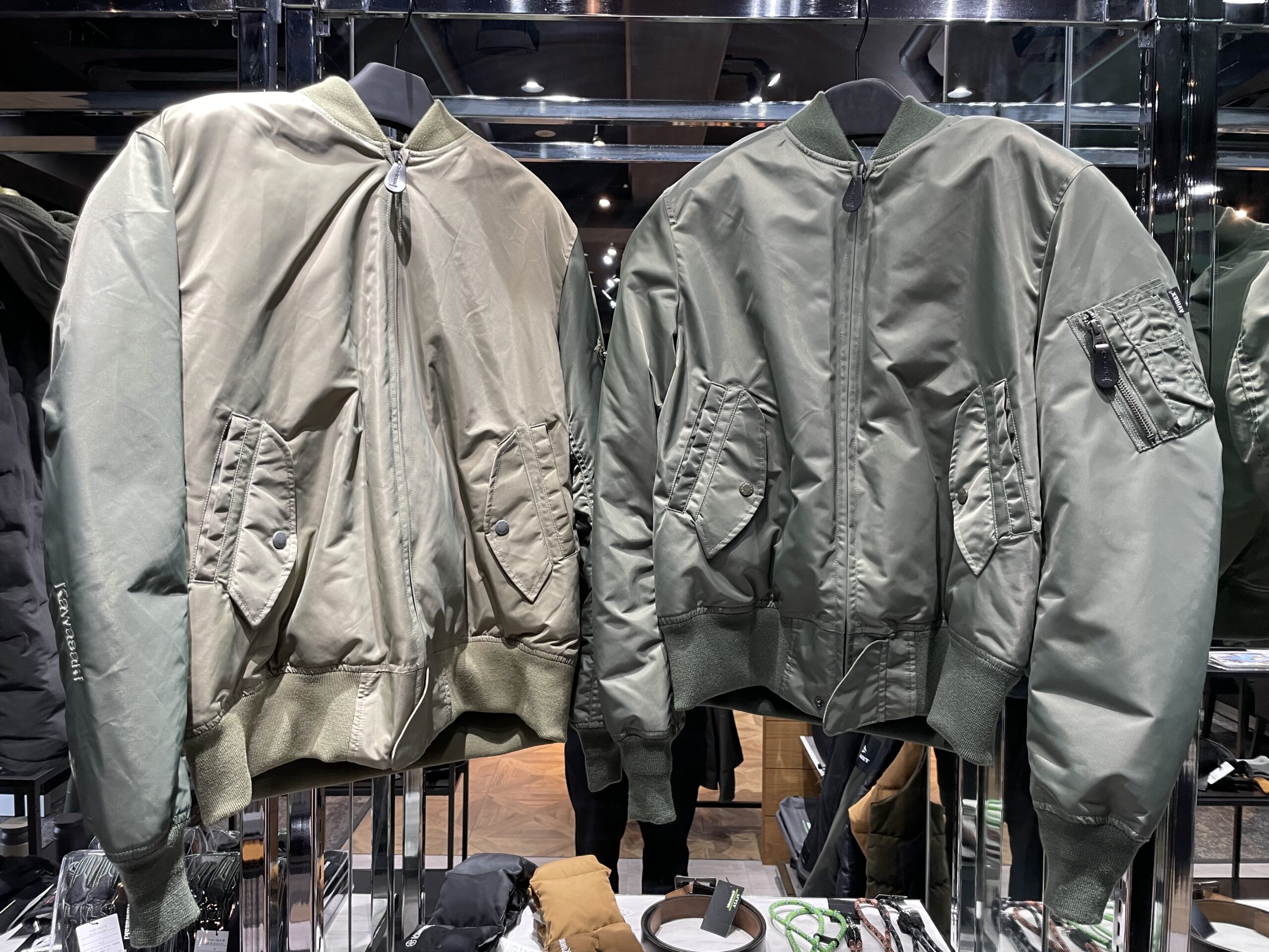 カワサキ×AVIREX ライディングMA-1ダウン ご紹介 | KAWASAKI-ZONE