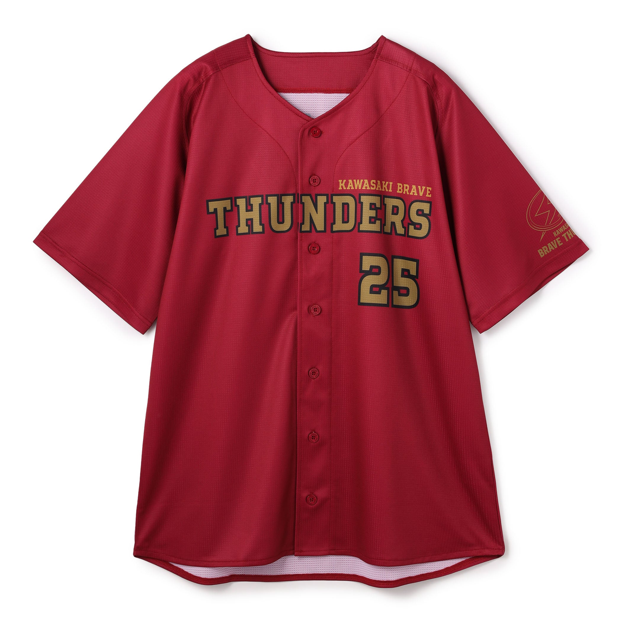 2024-25 BRAVE RED ベースボールシャツ – KAWASAKI BRAVE THUNDERS