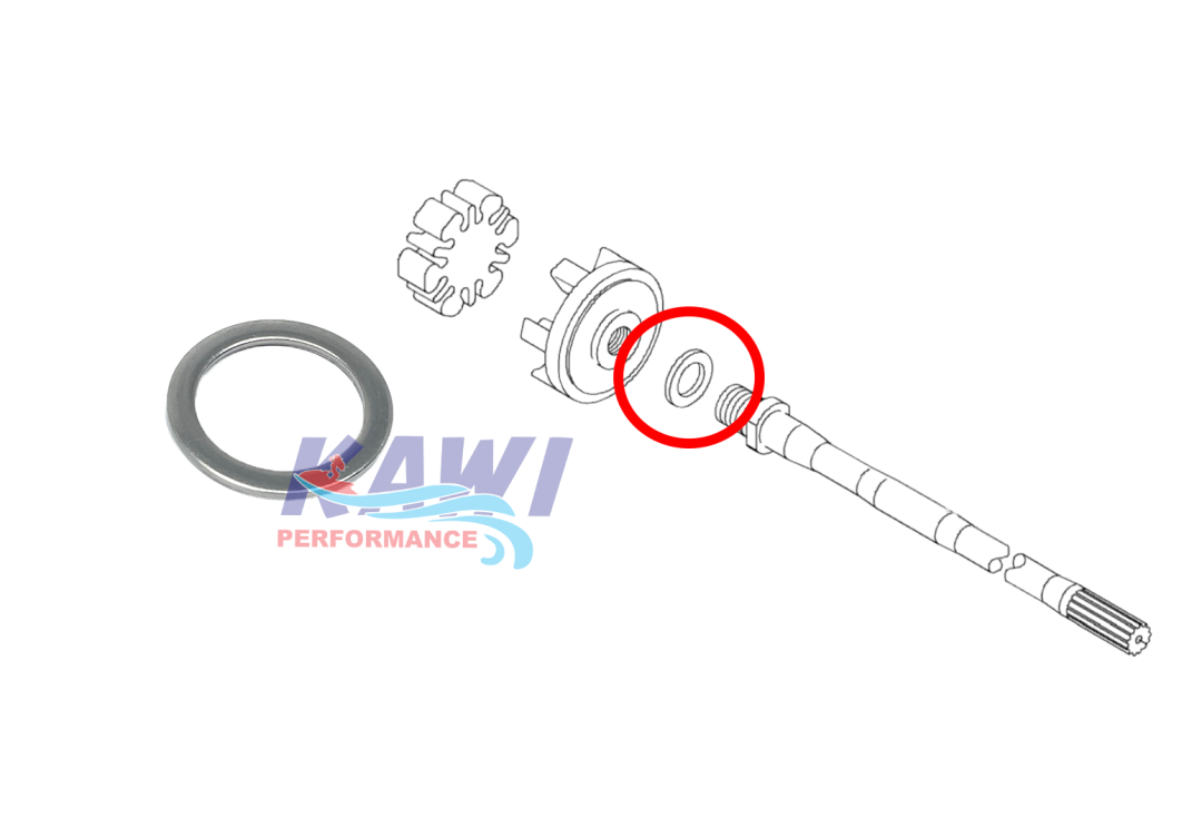 Kawasaki Drive Shaft Washer - Kawi Performance