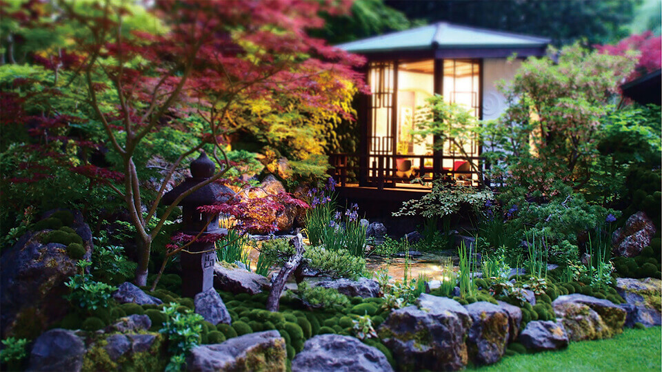 チェルシーフラワーショー2018ゴールドメダル受賞おもてなしの庭