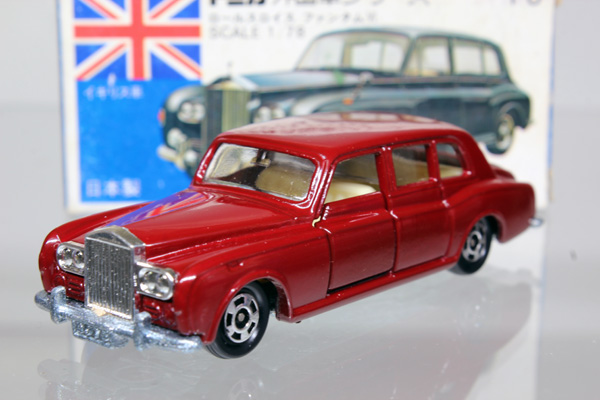 ミニカーショップ ケンボックス トミカ 青箱☆F6☆ロールスロイス