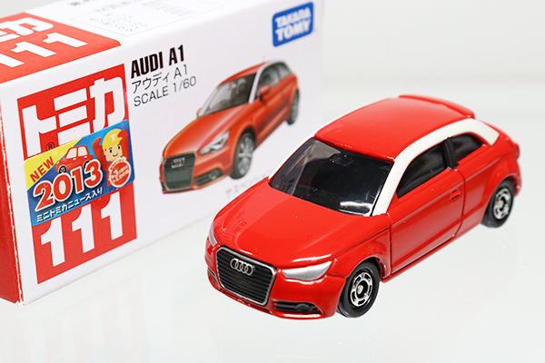 ミニカーショップ ケンボックス トミカ 赤箱☆111☆アウディA1 ※新車