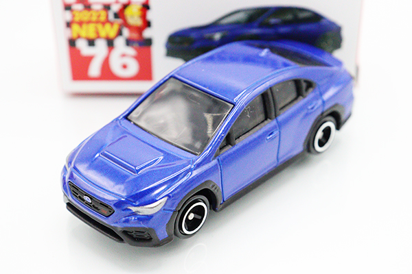 ミニカーショップ ケンボックス トミカ 赤箱☆76☆スバルWRX S4 STI