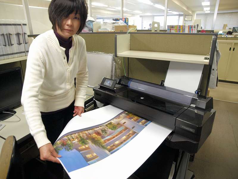 世界最小・最軽量で低価格の大判インクジェットプリンター「HP