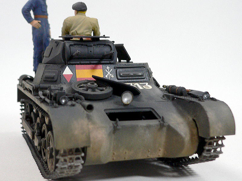 I号戦車A型 スペイン内戦フランコ軍軽戦車 トライスター 1/35 組立と