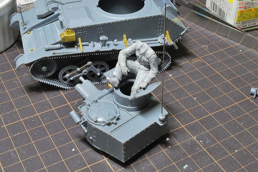 マーク6B MARK VI B イギリス軍軽戦車 バルカン 1/35 組立と塗装・製作