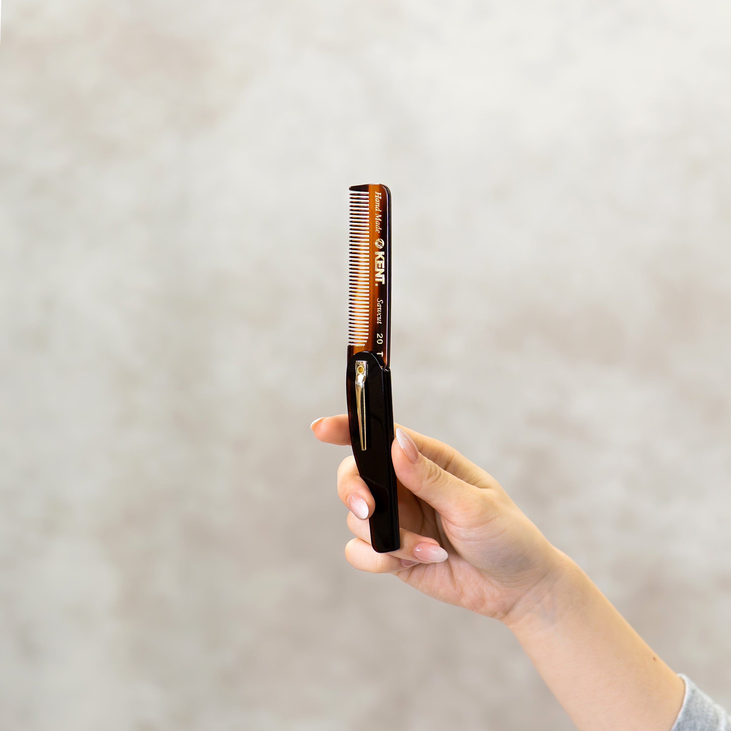 メンズ 折畳式 クリップポケットコーム 20T 《G.B.KENT & SONS公式》